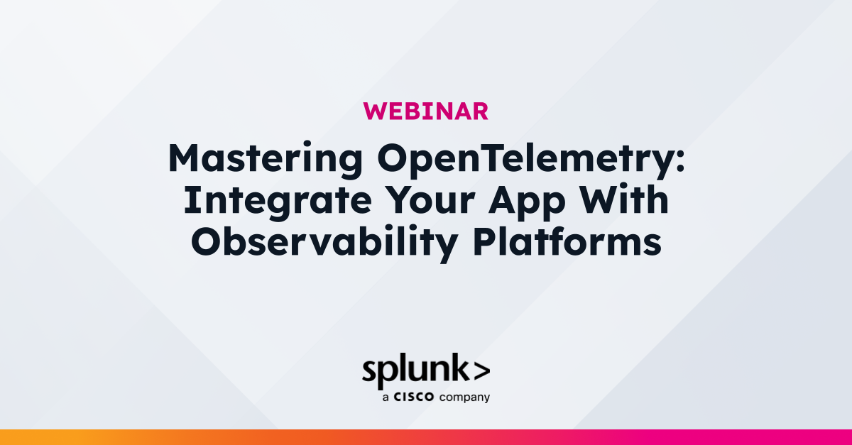 Mastering OpenTelemetry: Integrating Your Application With ...